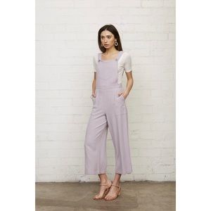 Rachel Pally Linen Kit Overalls Wisteria Size S